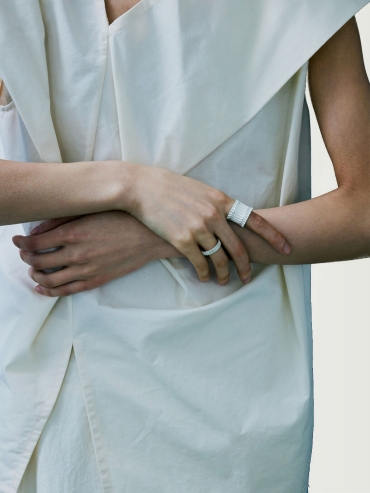 White Heathen’s Pillar Ring