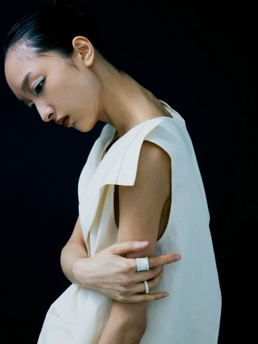 White Heathen’s Pillar Ring