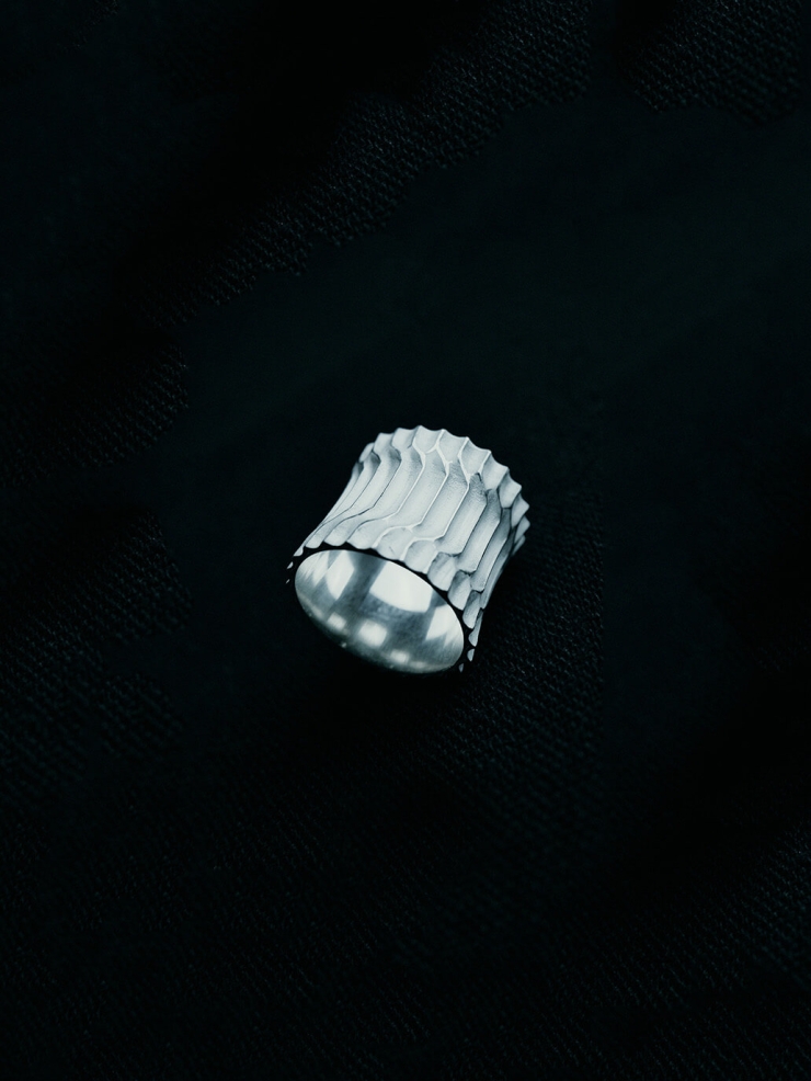 White Heathen’s Pillar Ring