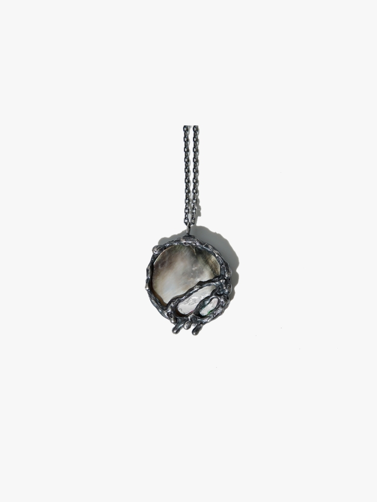 M.WONG Vine Collection Black Necklace