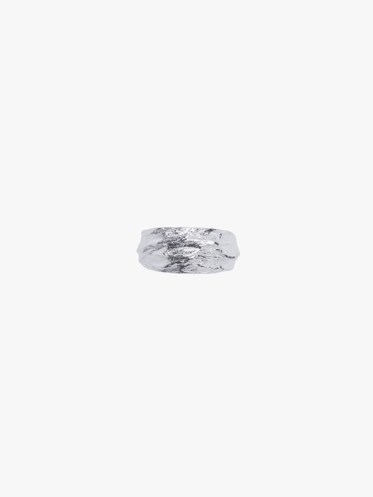 M.WONG Water Collection Silver Ring