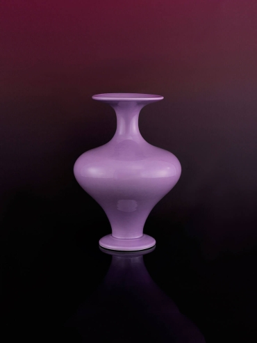 Purple Mirror and Moon Vase