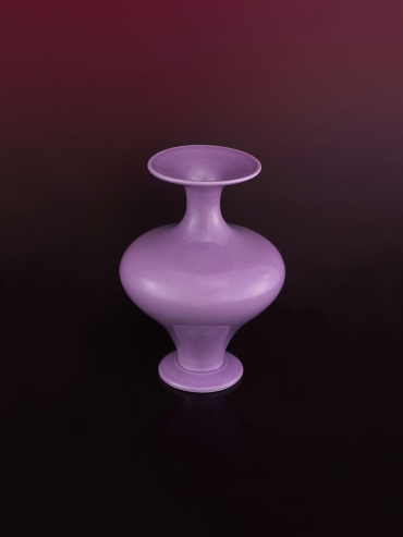 Purple Mirror and Moon Vase