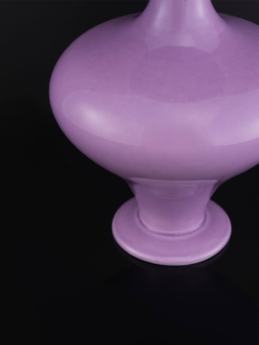 Purple Mirror and Moon Vase