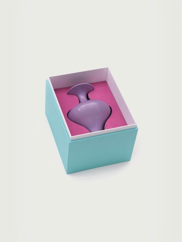 Purple Mirror and Moon Vase