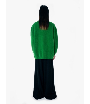 YUEQIQI GREEN "LOVE"SWEATER