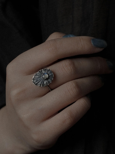 Black Moonlight Ring