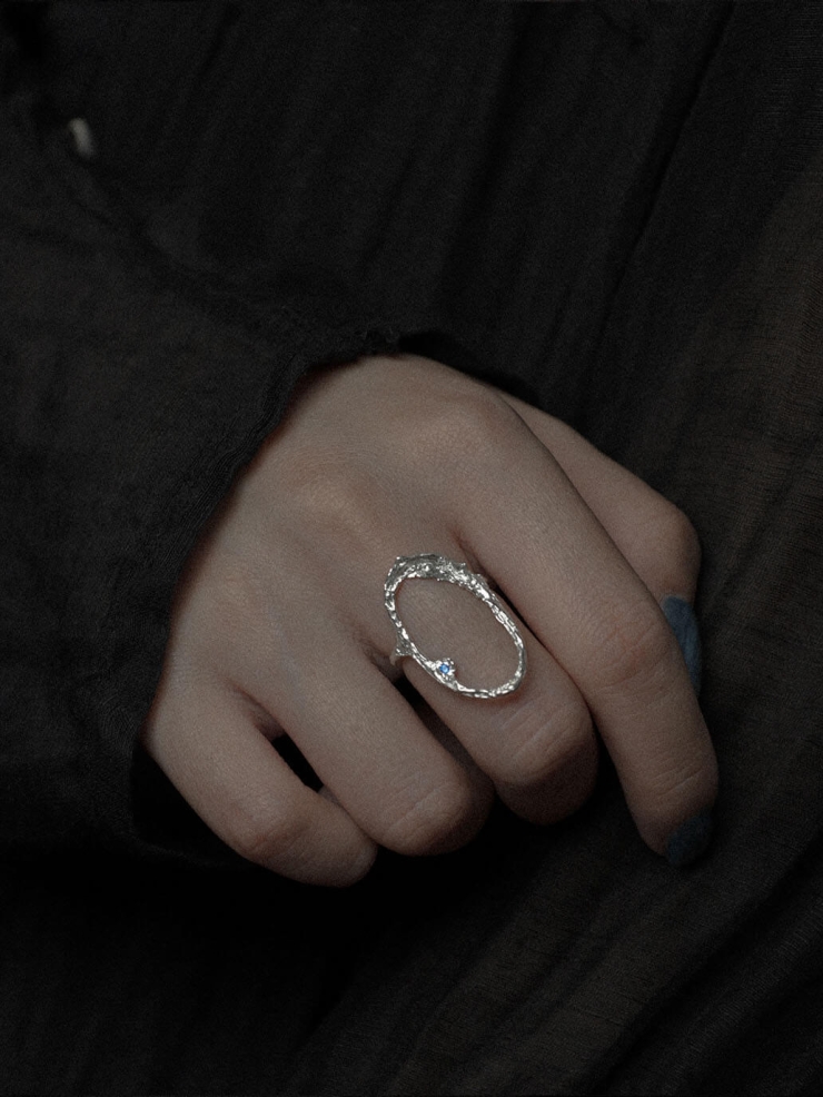 Silver Prism Ring