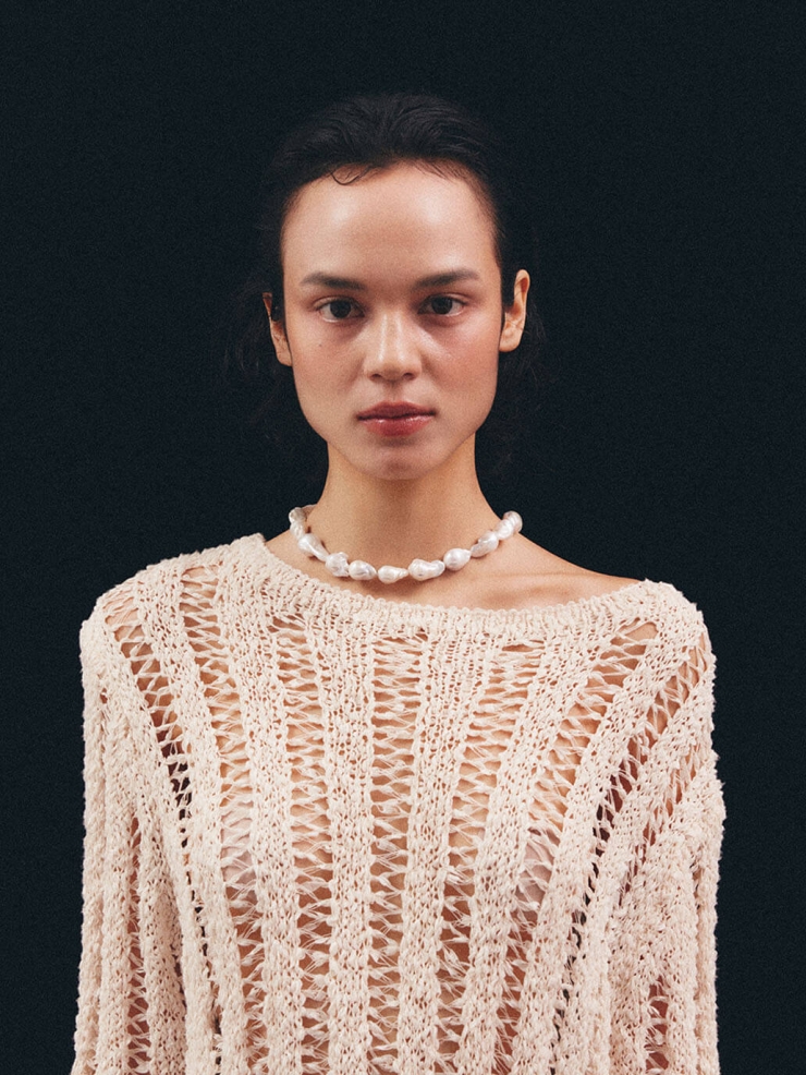 Silver Queen Pearl Necklace