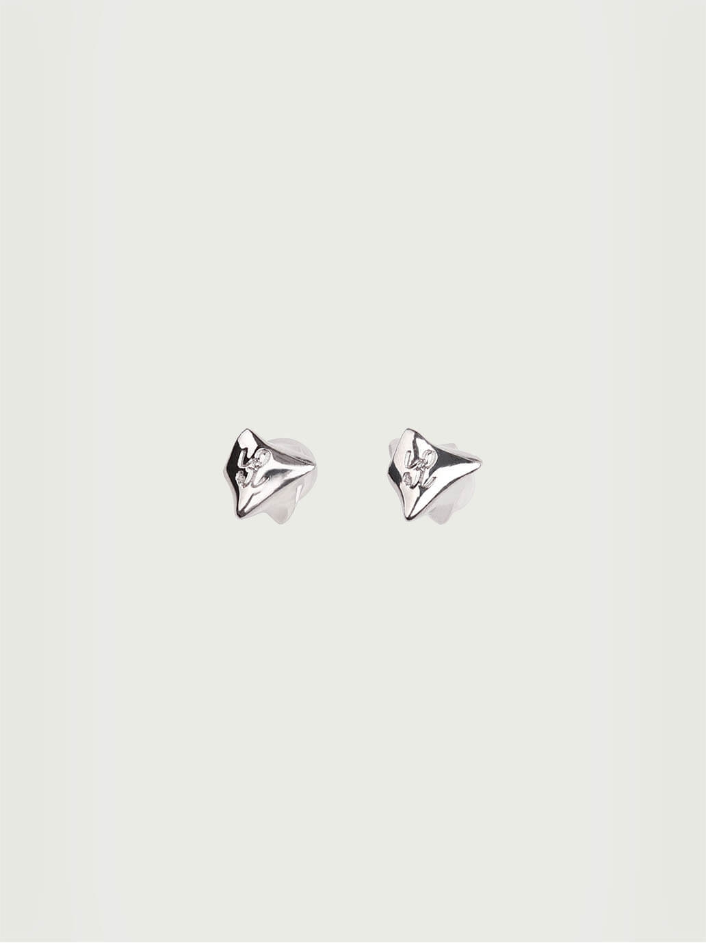 Silver Struggle Earrings