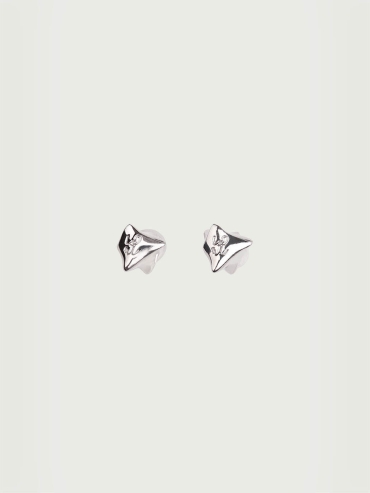 Silver Struggle Earrings