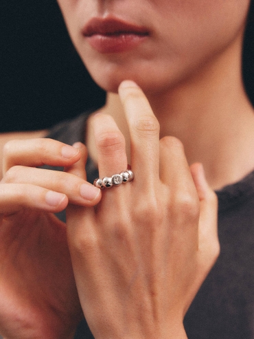 Silver Cloud Ring