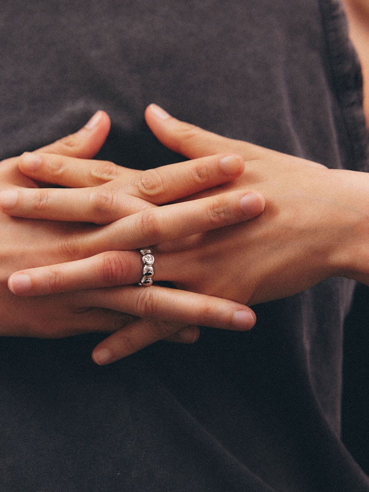 Silver Cloud Ring