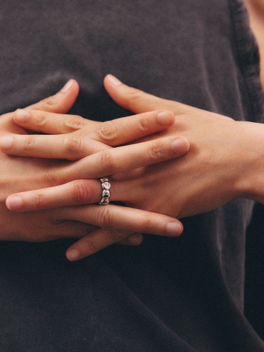 Silver Cloud Ring