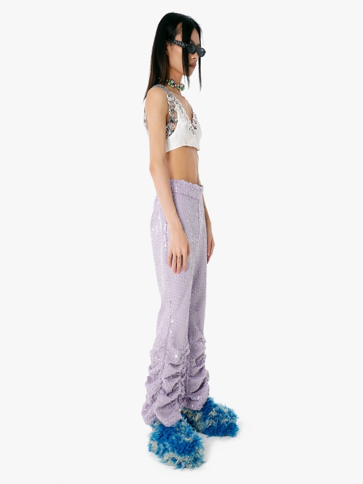 YUEQIQI V-neck Sleeveless Slip Tank Top
