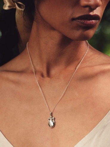 Silver Pélerin Necklace