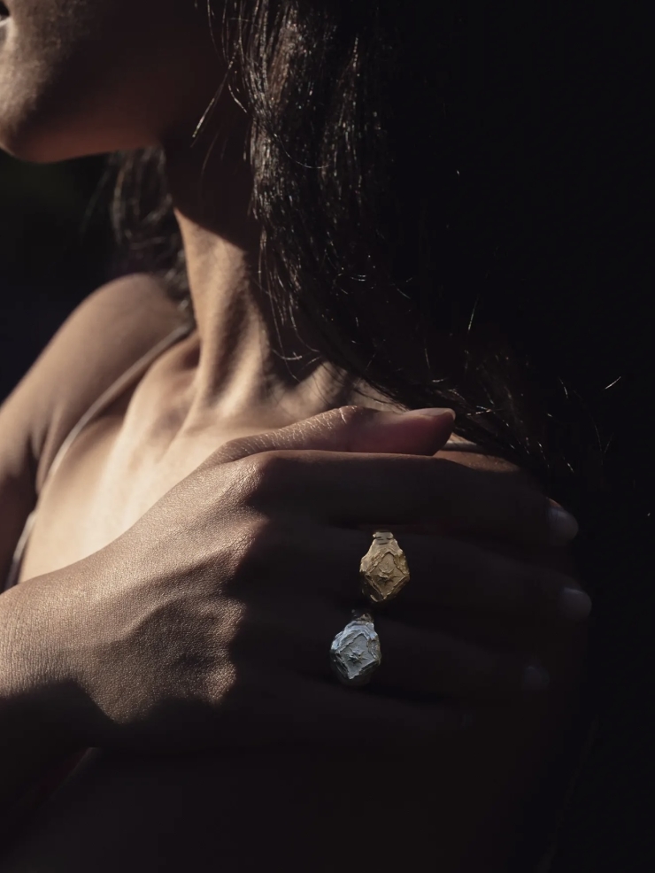 Silver Traversée Miraculeuse Ring