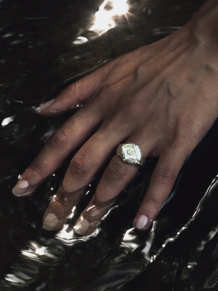 Silver Traversée Miraculeuse Ring