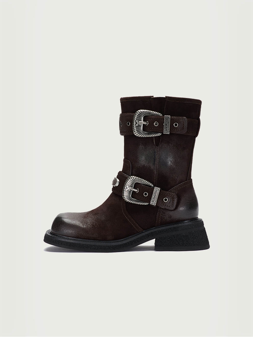 Red Dreamcore Knight Rider Rebel Riding Boots