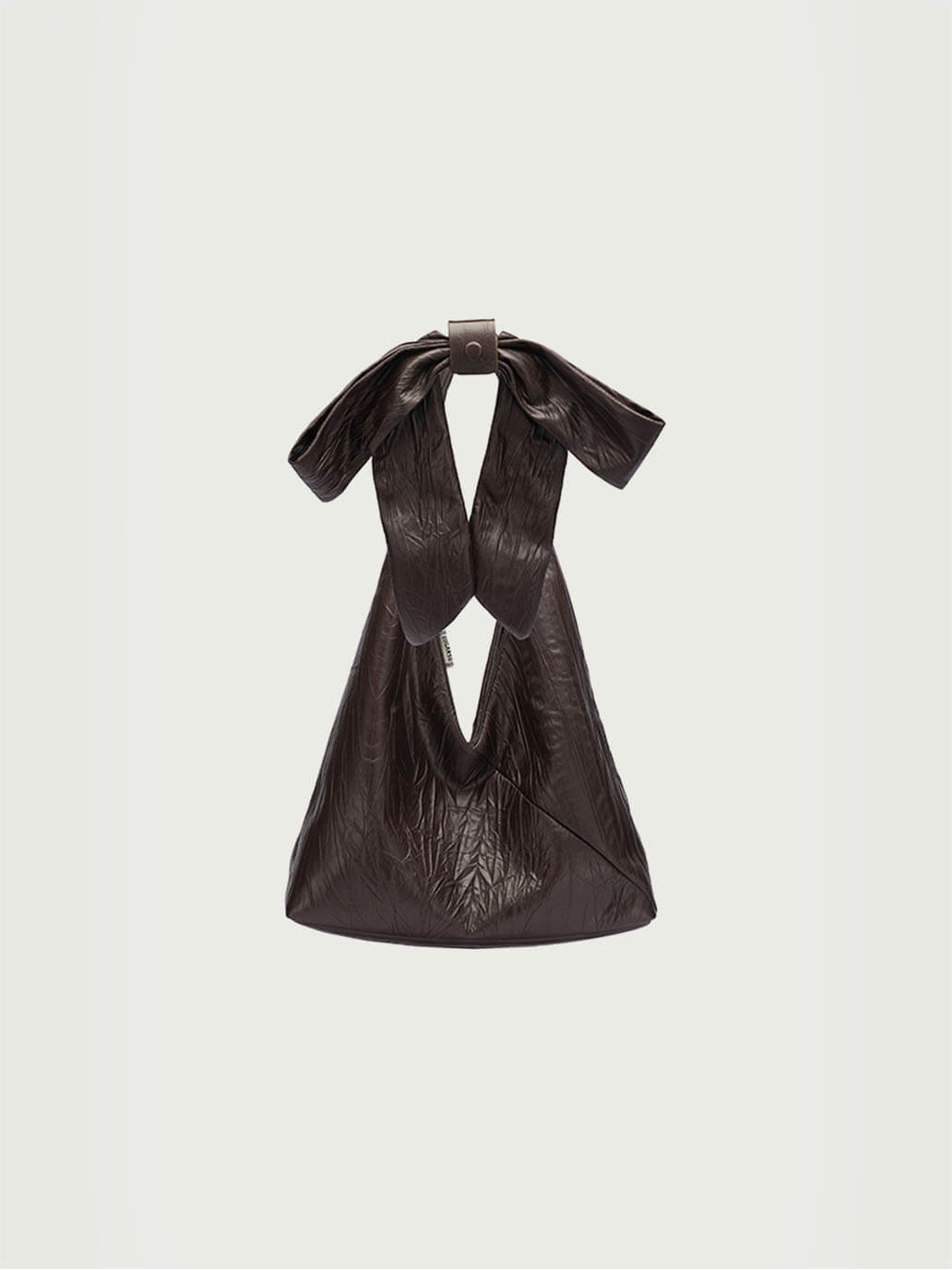 Brown Large Bowknot Shoulder Bag