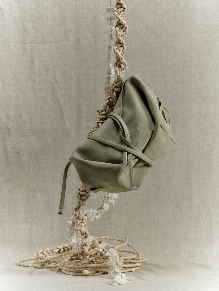 Bamboo Green Wanderer Bag