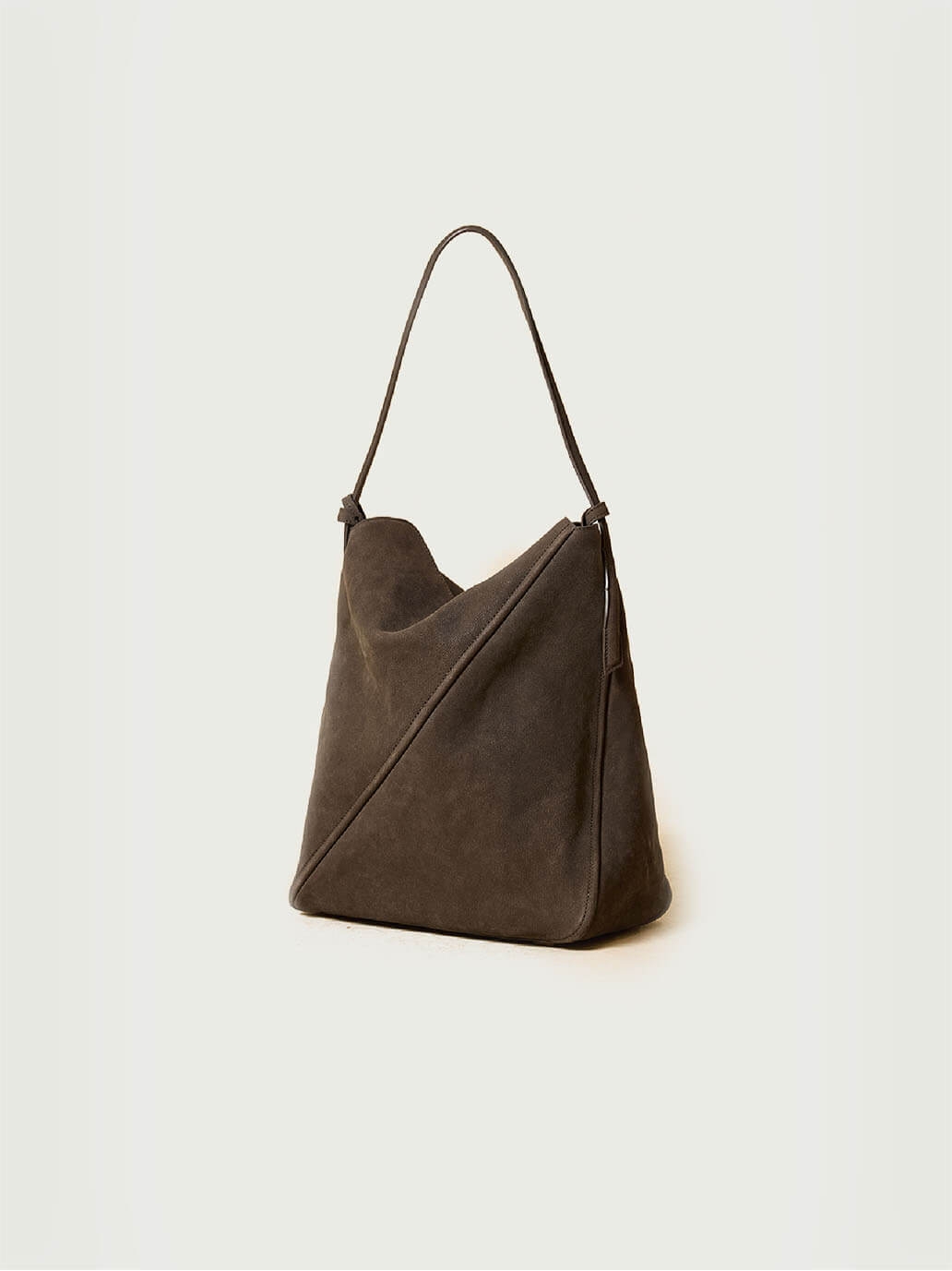 Blue-Gray Boneless Cylindrical Bag