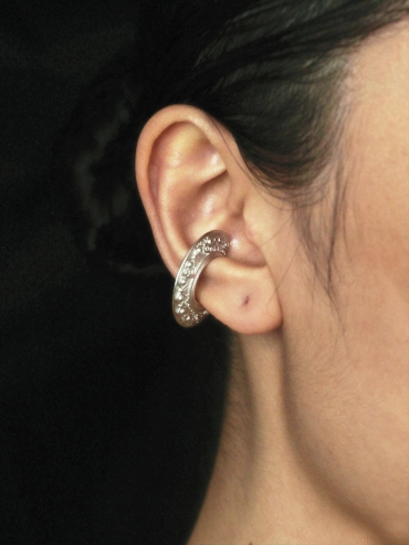 Silver The Guest Ear Cuff - Single