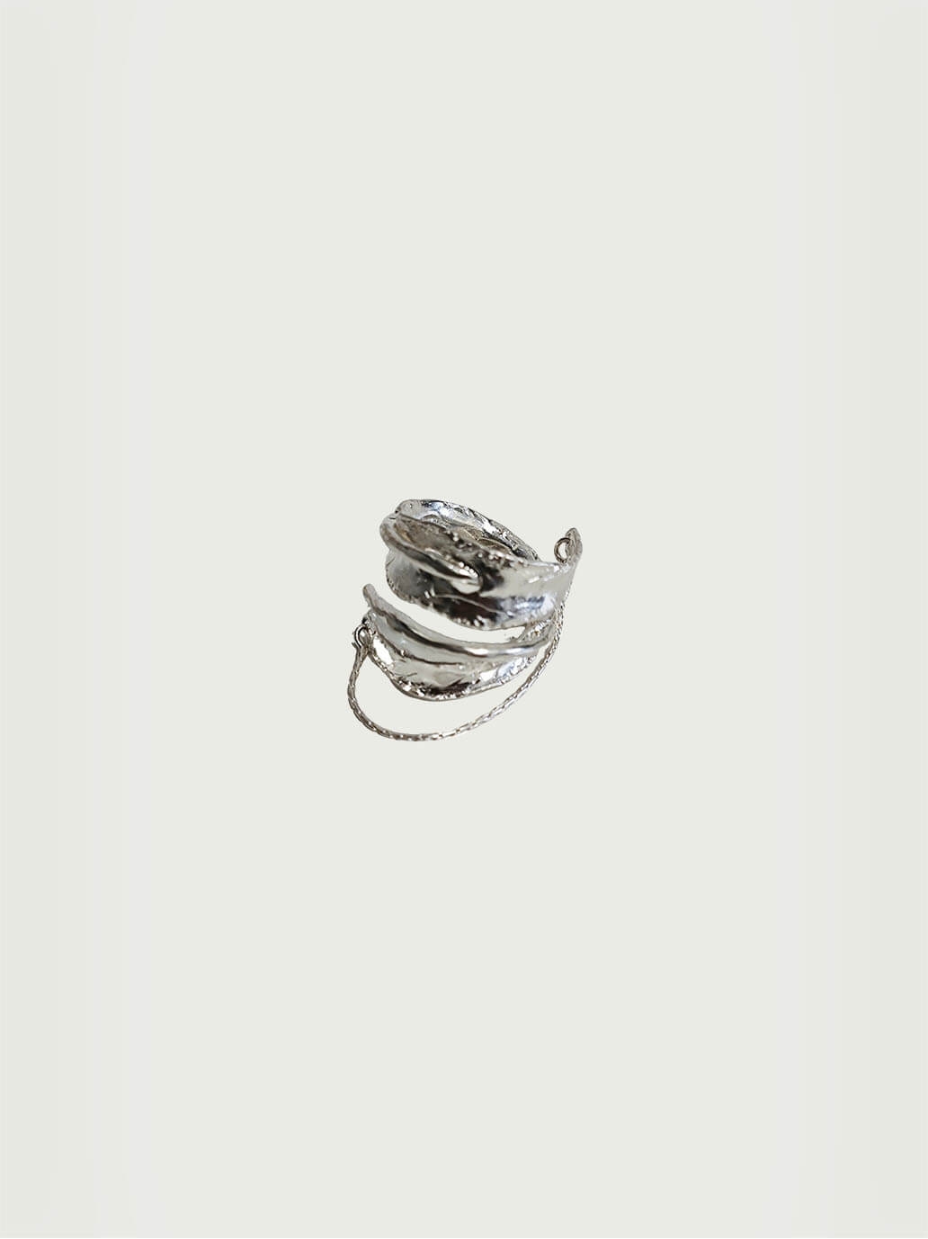 White Double-Layer Ring