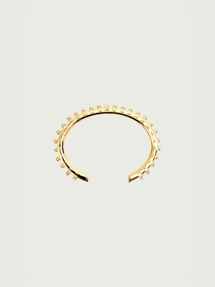 Gold Full Hoop Bracelet