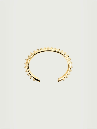 Gold Full Hoop Bracelet