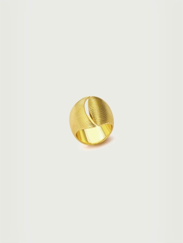 Gold Moon Ring