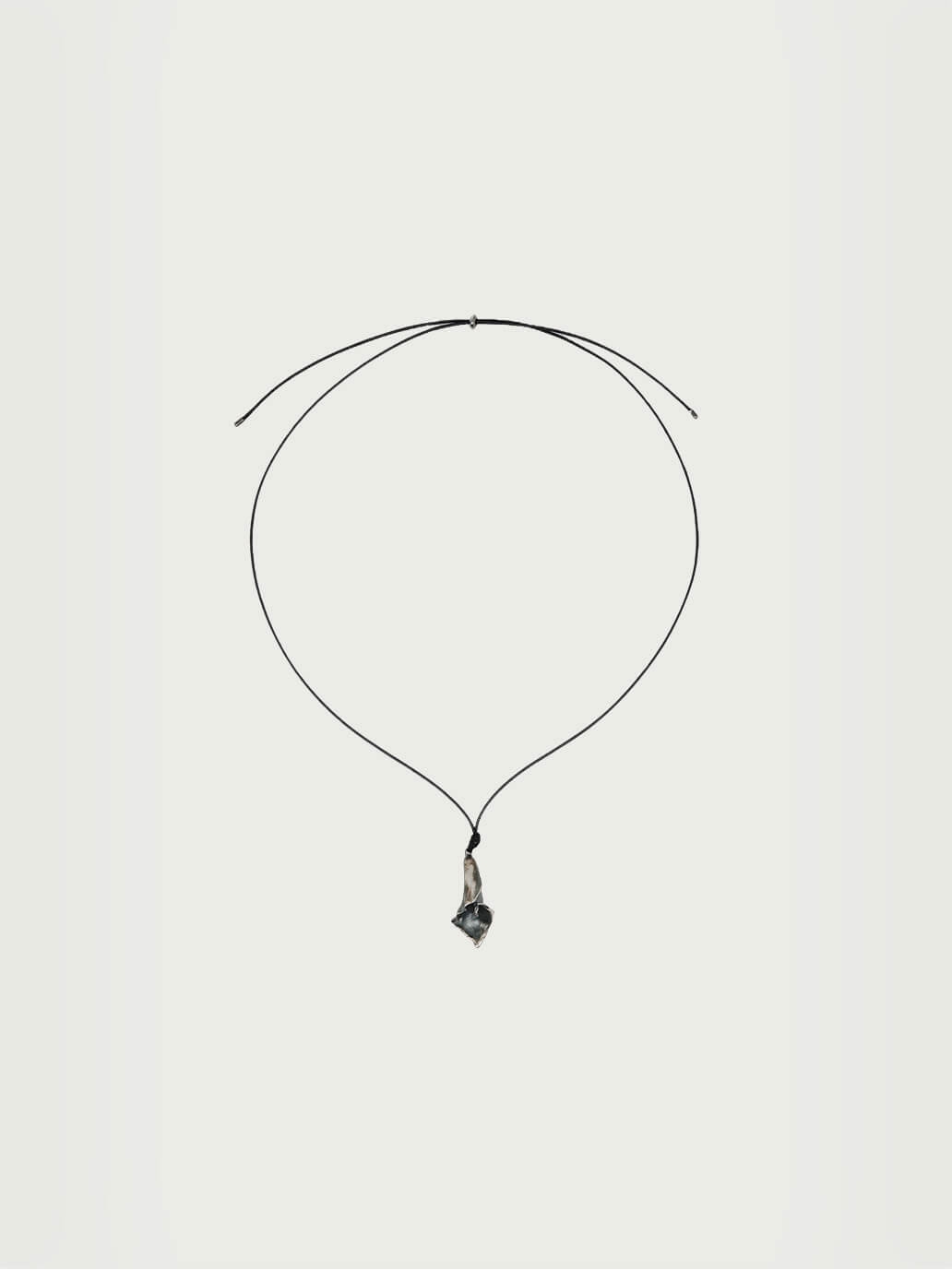 Aged Calla Lily Long Necklace