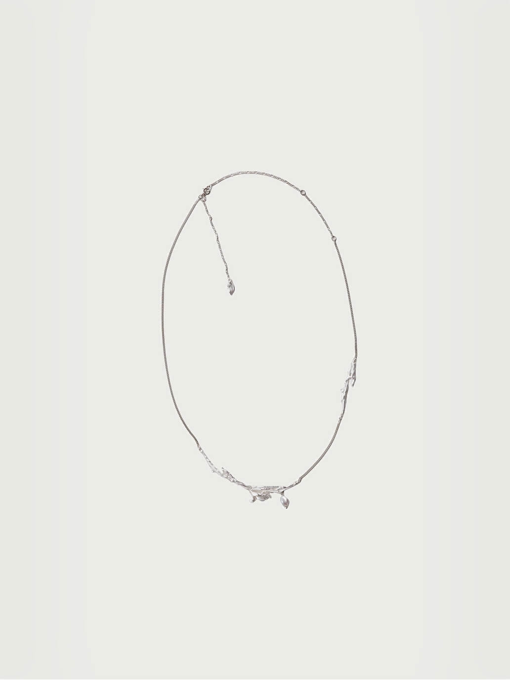 Silver Hidden Branch Chain