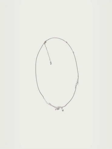 Silver Hidden Branch Chain