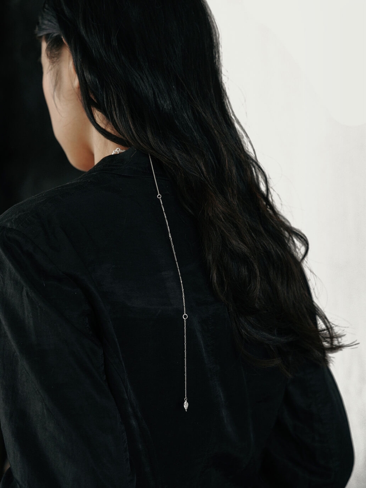 Silver Hidden Branch Chain