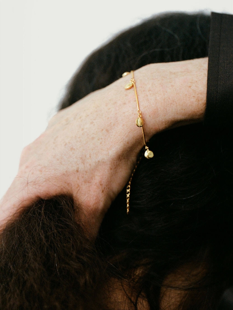 Gold Lunar Cycle Chain