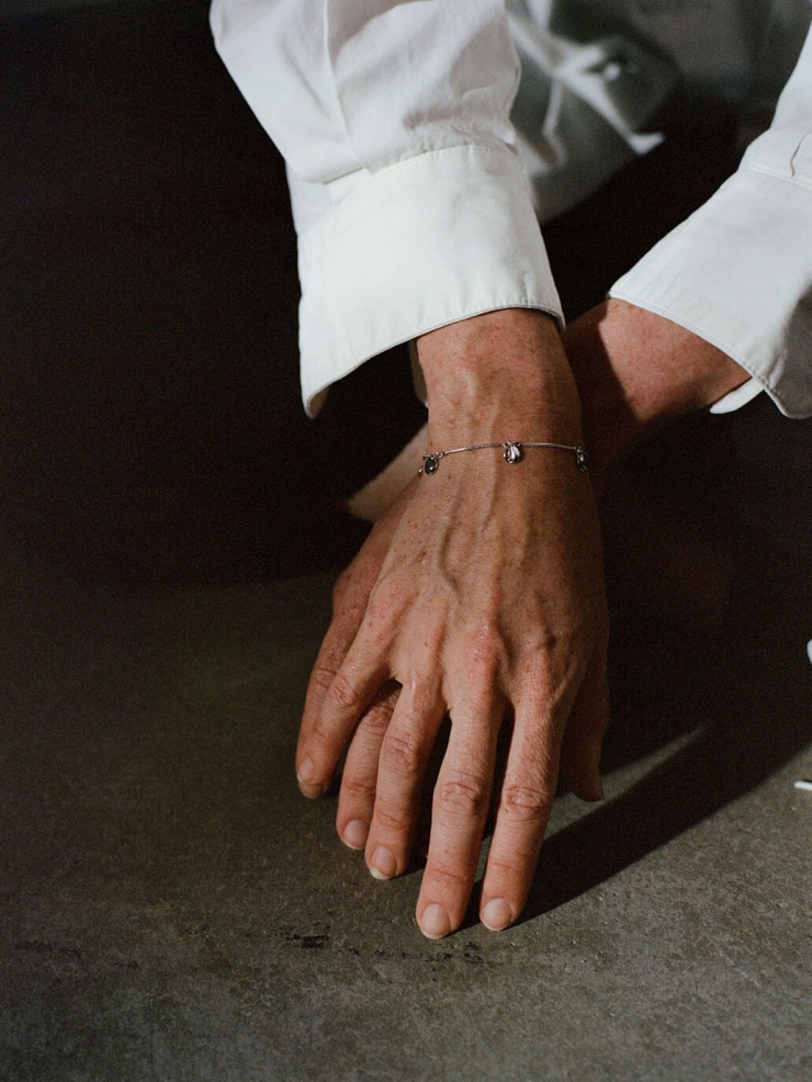 Silver Lunar Cycle Chain