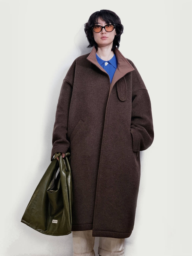 Pine Green Lace-Up Crossbody Bag