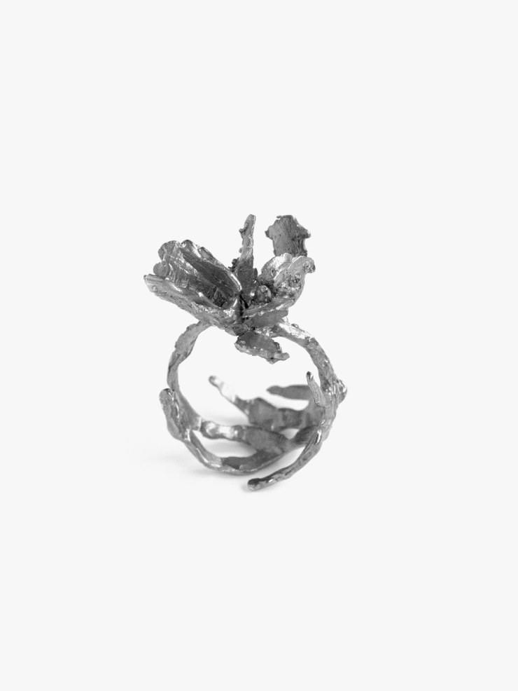 AOKINSIDE Black Salwood Rings