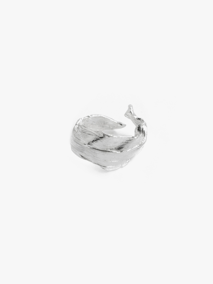AOKINSIDE Silver Leaf Ring