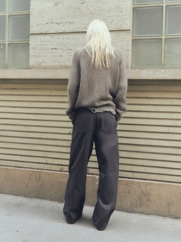 Ash Grey Pocket Trousers