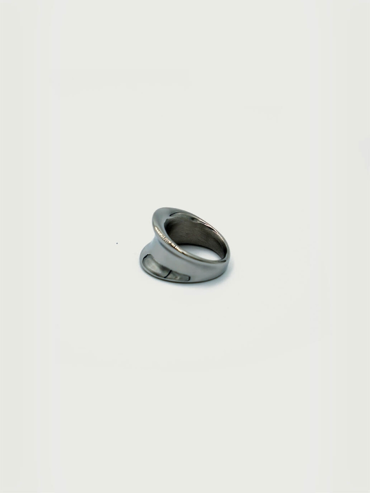 Silver Stainless Steel Ring