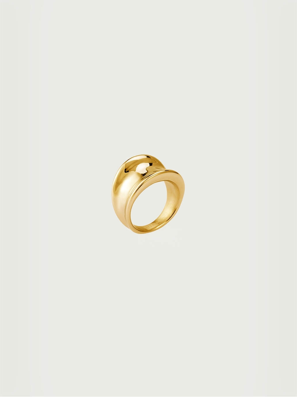 Gold Stainless Steel Ring