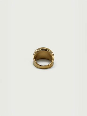 Gold Stainless Steel Ring