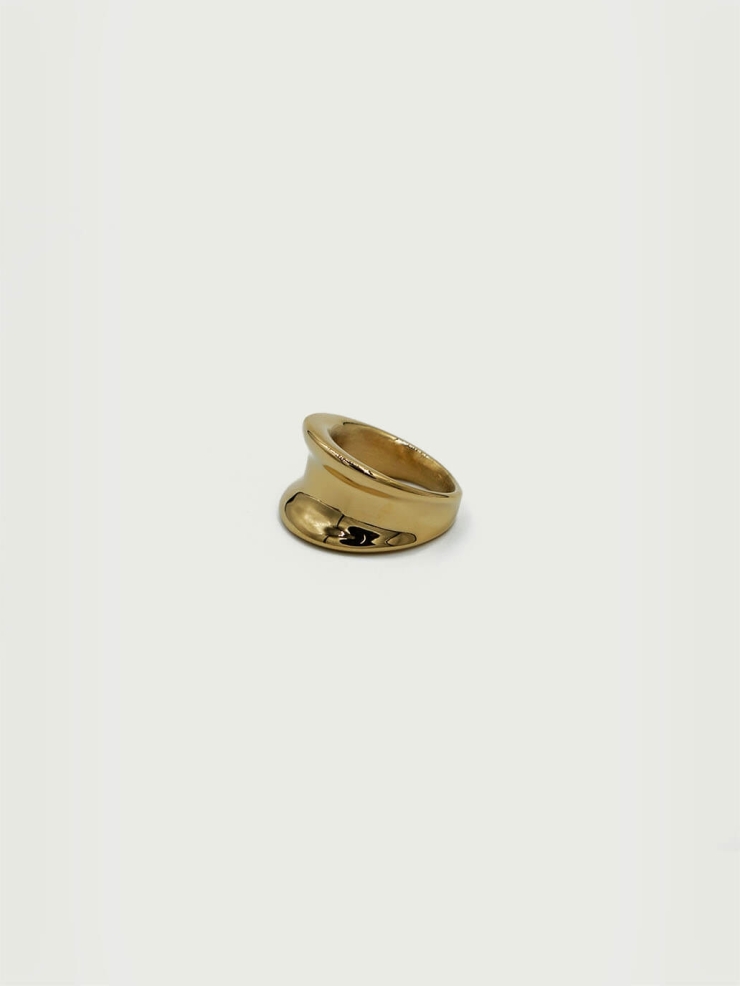 Gold Stainless Steel Ring