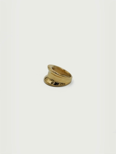 Gold Stainless Steel Ring