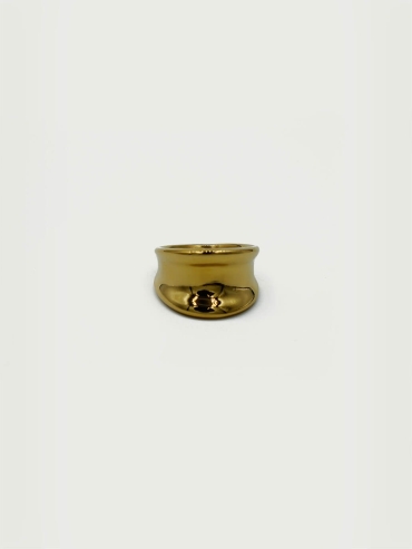 Gold Stainless Steel Ring