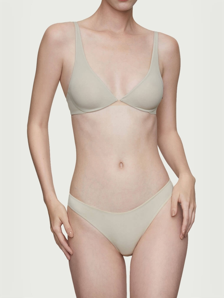 Sand Minimalist Stretch Lowrise Briefs