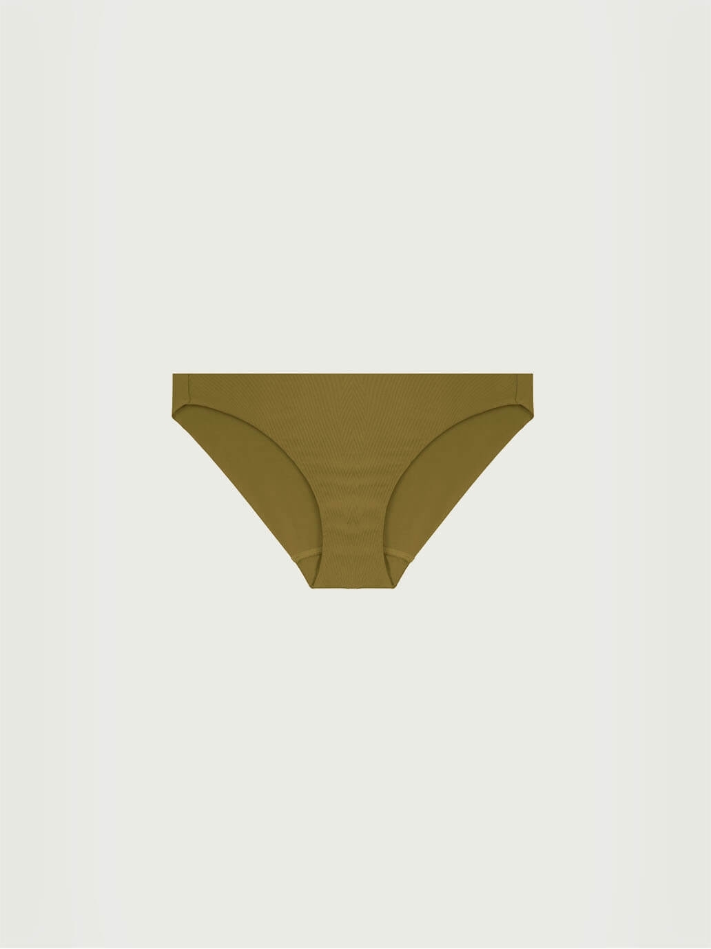 Olive Minimalist Stretch Lowrise Briefs