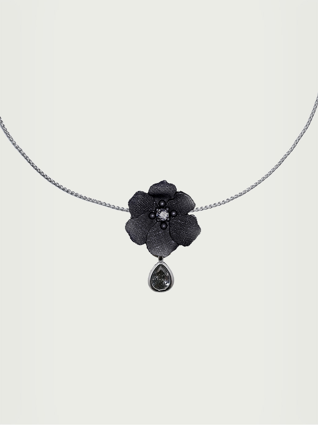 Black Orchid Core Necklace